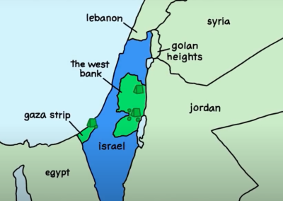 Israeli Palestinian Conflict Explained: an animated introduction to Israel and Palestine (credit: Jewish Voice for Peace)